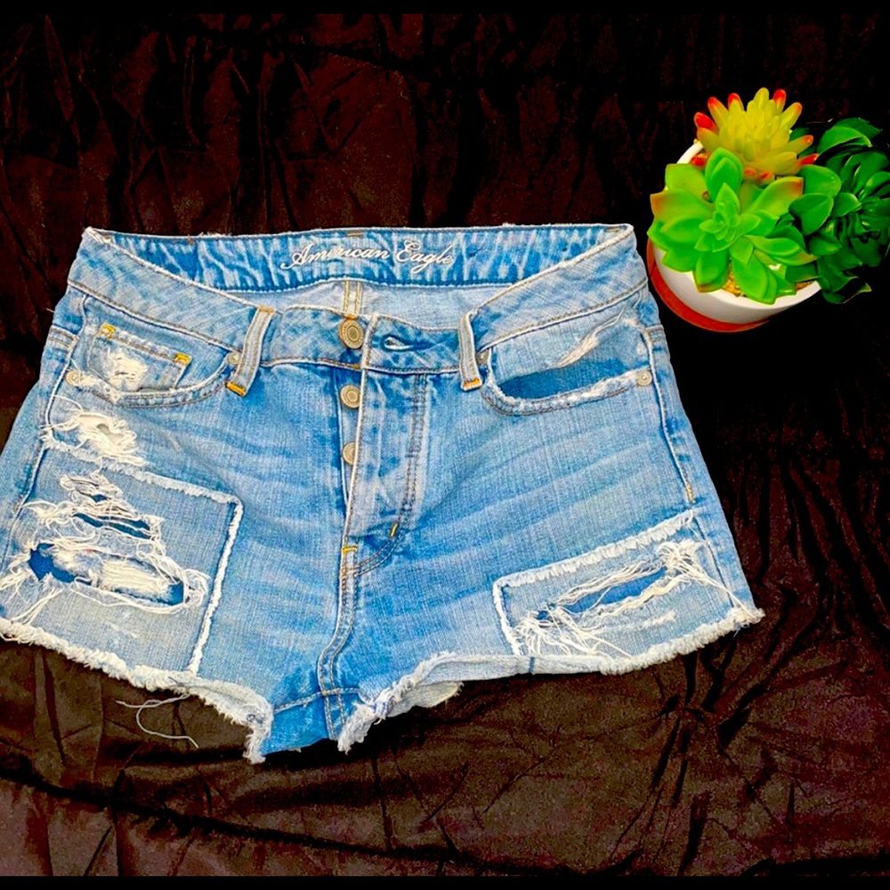 American Eagle Denim Shorts Sz 4